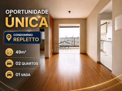 Apartamento, 2 quartos, 49 m² - Foto 1