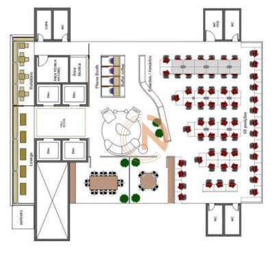 Sala-Conjunto, 1535 m² - Foto 4