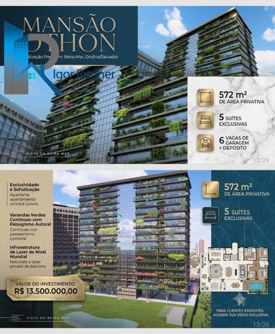 Apartamento, 5 quartos, 576 m² - Foto 1