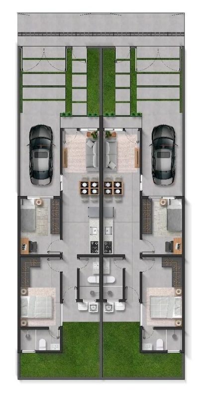 Casa, 2 quartos, 50 m² - Foto 2