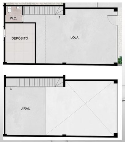 Loja-Salão, 80 m² - Foto 2