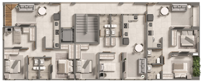 Apartamento, 2 quartos, 54 m² - Foto 3