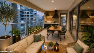 Apartamento, 3 quartos, 114 m² - Foto 1