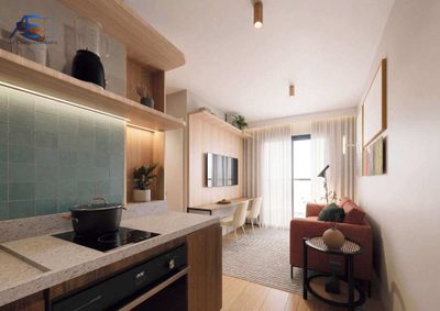 Apartamento, 1 quarto, 24 m² - Foto 2