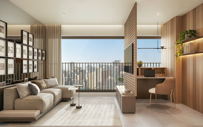 Apartamento, 1 quarto, 33 m² - Foto 5