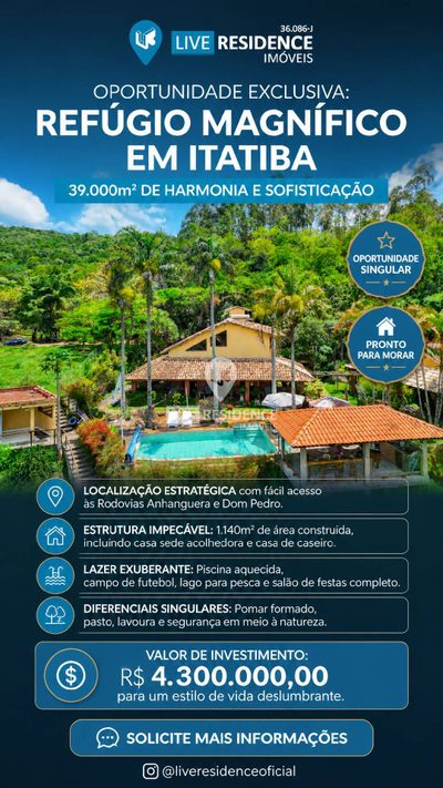 Terreno, 4 hectares - Foto 1