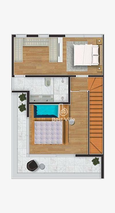 Casa de Condomínio, 4 quartos - Foto 4