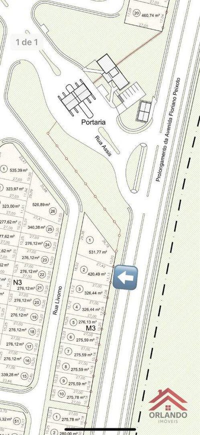 Loteamento e Condomínio, 420 m² - Foto 2