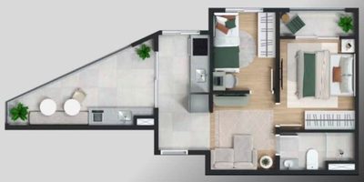 Apartamento, 1 quarto, 25 m² - Foto 5