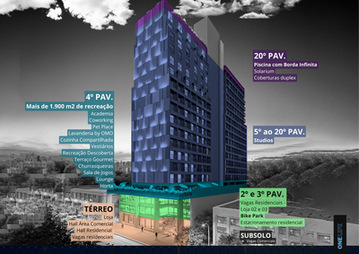 Cobertura, 1 quarto, 23 m² - Foto 5