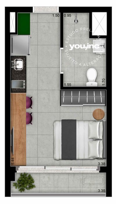 Apartamento, 2 quartos, 67 m² - Foto 4