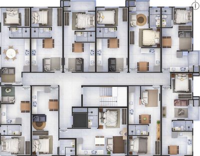 Apartamento, 2 quartos, 99 m² - Foto 3