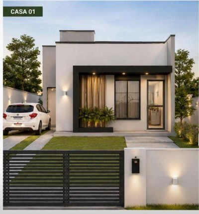 Casa, 2 quartos, 57 m² - Foto 1