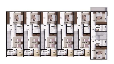 Casa, 2 quartos, 88 m² - Foto 5