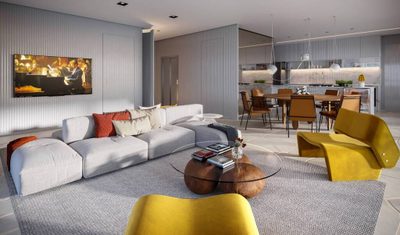 Apartamento, 3 quartos, 210 m² - Foto 2