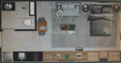 Apartamento, 28 m² - Foto 2