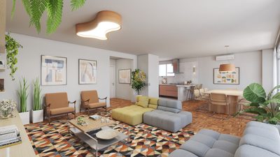 Apartamento, 3 quartos, 143 m² - Foto 2