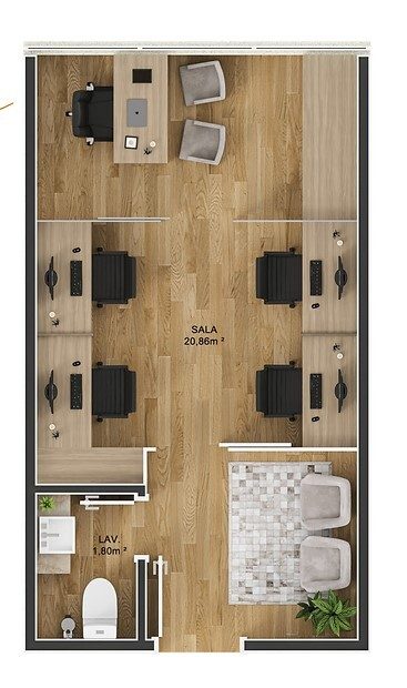 Sala-Conjunto, 25 m² - Foto 5