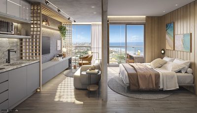 Apartamento, 1 quarto, 28 m² - Foto 1