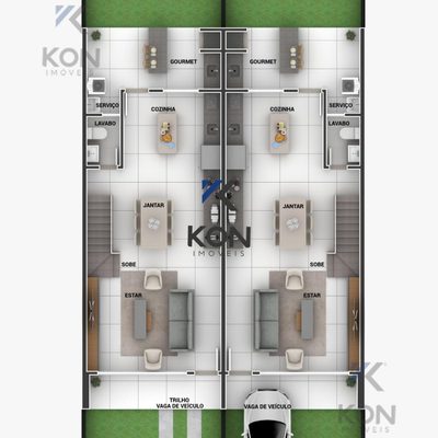 Casa, 3 quartos, 121 m² - Foto 3