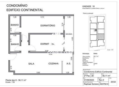 Apartamento, 2 quartos, 60 m² - Foto 3