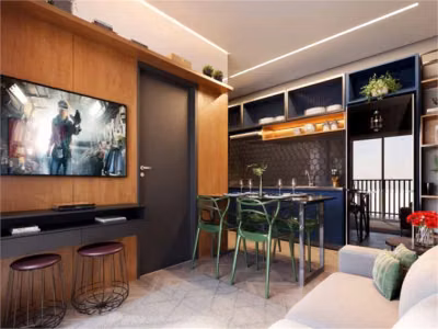 Apartamento, 2 quartos, 34 m² - Foto 1