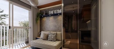 Apartamento, 1 quarto, 27 m² - Foto 2