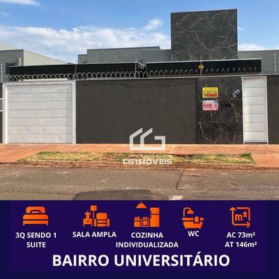 Casa, 3 quartos, 73 m² - Foto 1