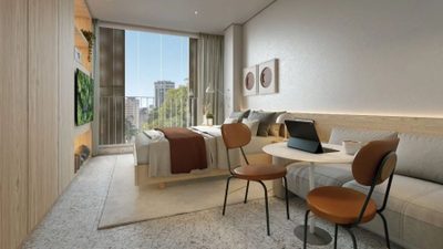Apartamento, 1 quarto, 23 m² - Foto 3