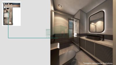 Apartamento, 1 quarto, 30 m² - Foto 5