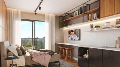 Apartamento, 1 quarto, 28 m² - Foto 4