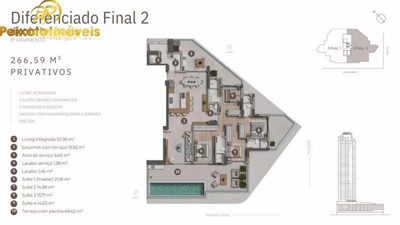 Apartamento, 4 quartos, 267 m² - Foto 2