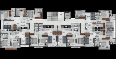 Apartamento, 2 quartos, 48 m² - Foto 3