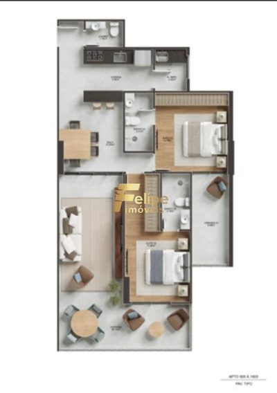 Apartamento, 3 quartos, 126 m² - Foto 5