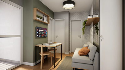 Apartamento, 1 quarto, 33 m² - Foto 3