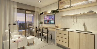 Apartamento, 1 quarto, 30 m² - Foto 3