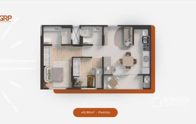 Apartamento, 2 quartos, 48 m² - Foto 5