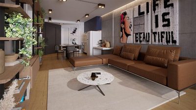Apartamento, 1 quarto, 51 m² - Foto 3