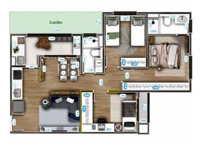 Apartamento, 3 quartos, 79 m² - Foto 3