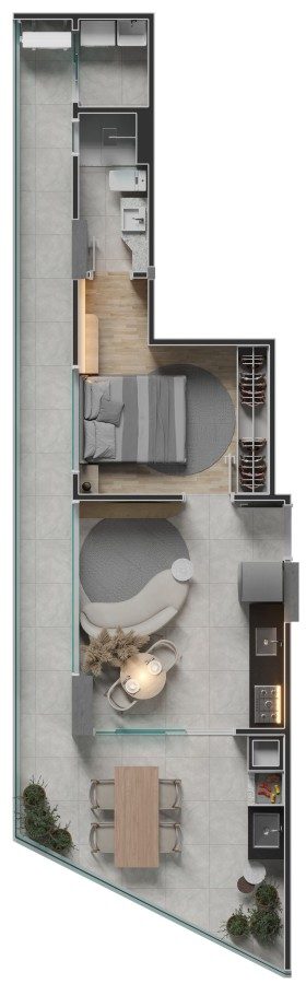 Apartamento, 1 quarto, 39 m² - Foto 5