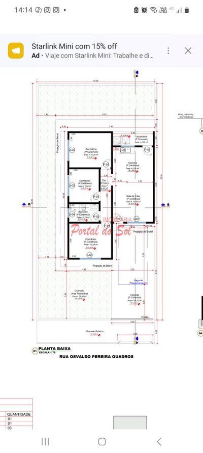 Casa, 3 quartos, 69 m² - Foto 3