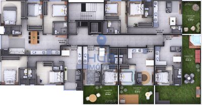 Apartamento, 1 quarto, 33 m² - Foto 1