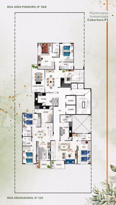 Apartamento, 2 quartos, 77 m² - Foto 3