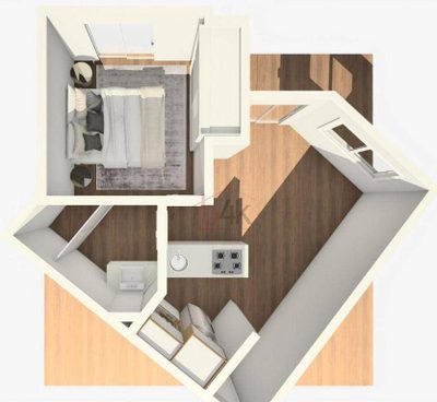 Apartamento, 1 quarto, 39 m² - Foto 2