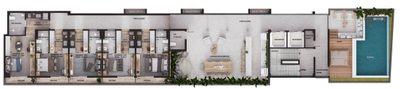Apartamento, 1 quarto, 29 m² - Foto 1