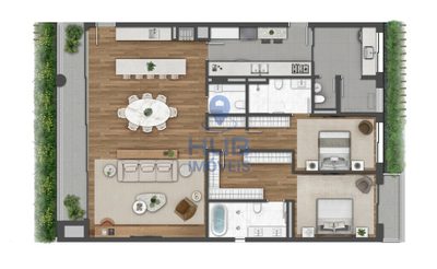 Apartamento, 2 quartos, 182 m² - Foto 5