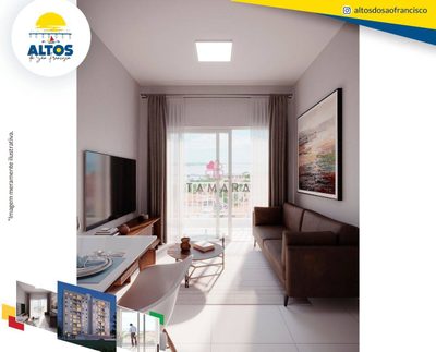 Apartamento, 2 quartos, 57 m² - Foto 2