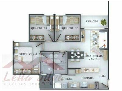 Casa, 3 quartos - Foto 5