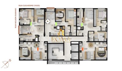 Apartamento, 2 quartos, 56 m² - Foto 2