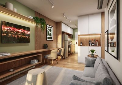 Apartamento, 1 quarto, 23 m² - Foto 4
